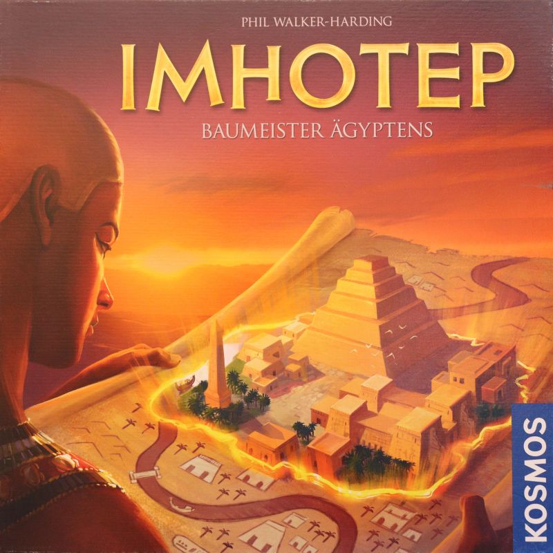 Imhotep Cover des Brettspiels 'Imhotep'